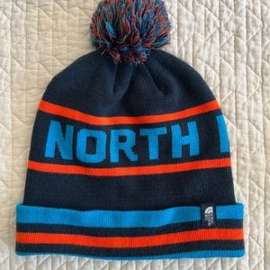 North Face Beanie (with pompom)